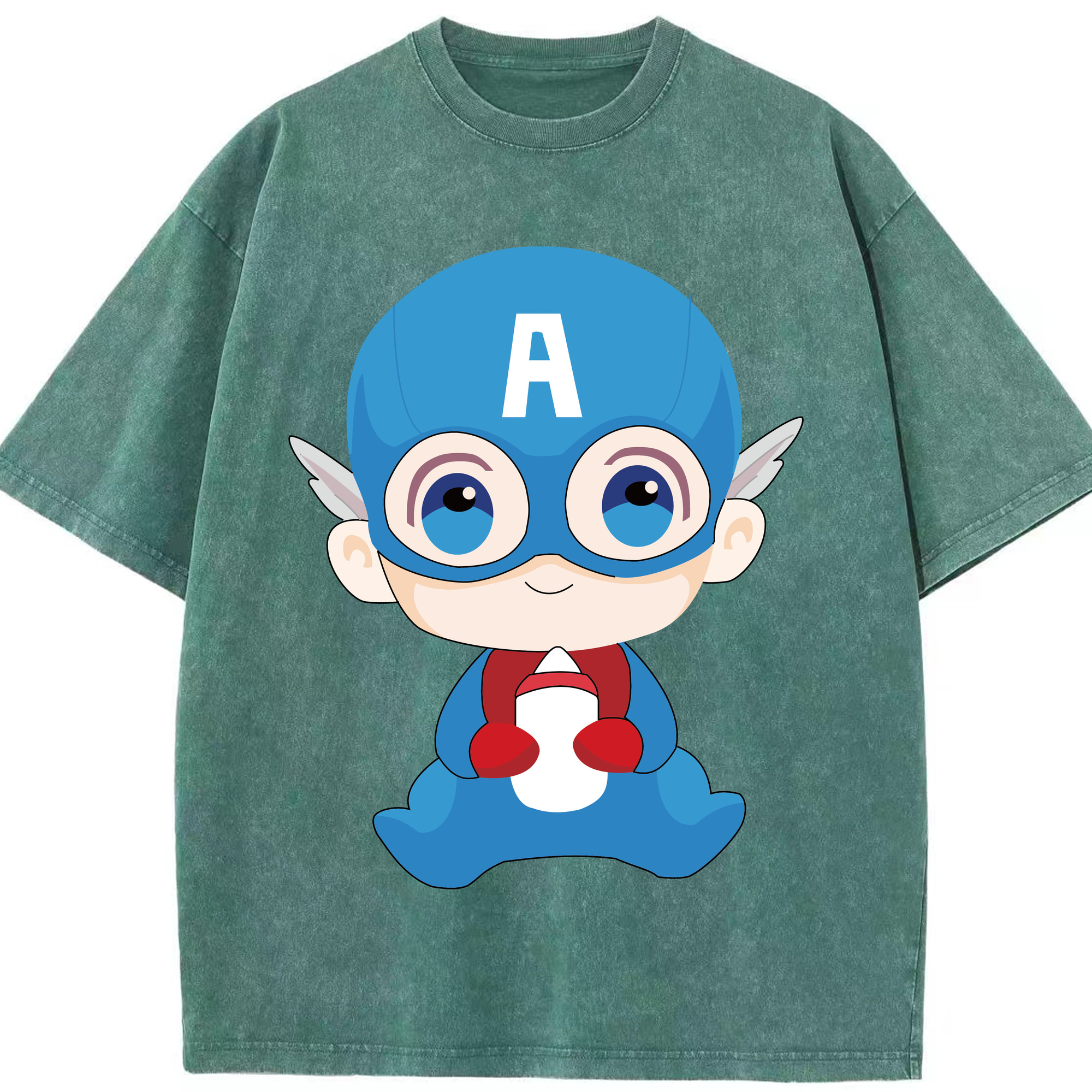 （画像用） アベンジャーズ The Avengers 綿100% ヴィンテージ風 半袖Tシャツ（フロントプリント）